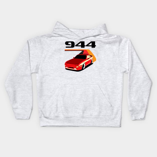 944 turbo Kids Hoodie by masjestudio